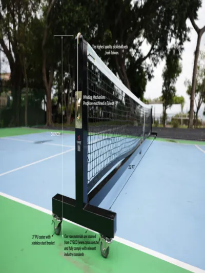 THREE Pro 3" Sistema Quadrado Autoportante para Pickleball